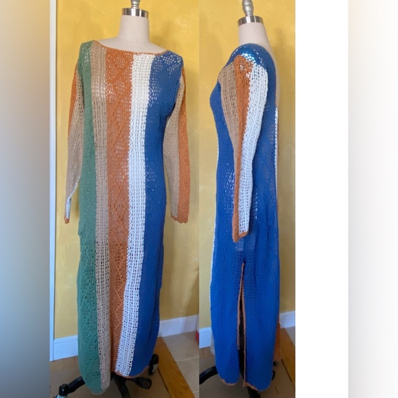 Mahila Crochet Cardigan Sweater size XS new with tag nwt - Picture 4 of 5